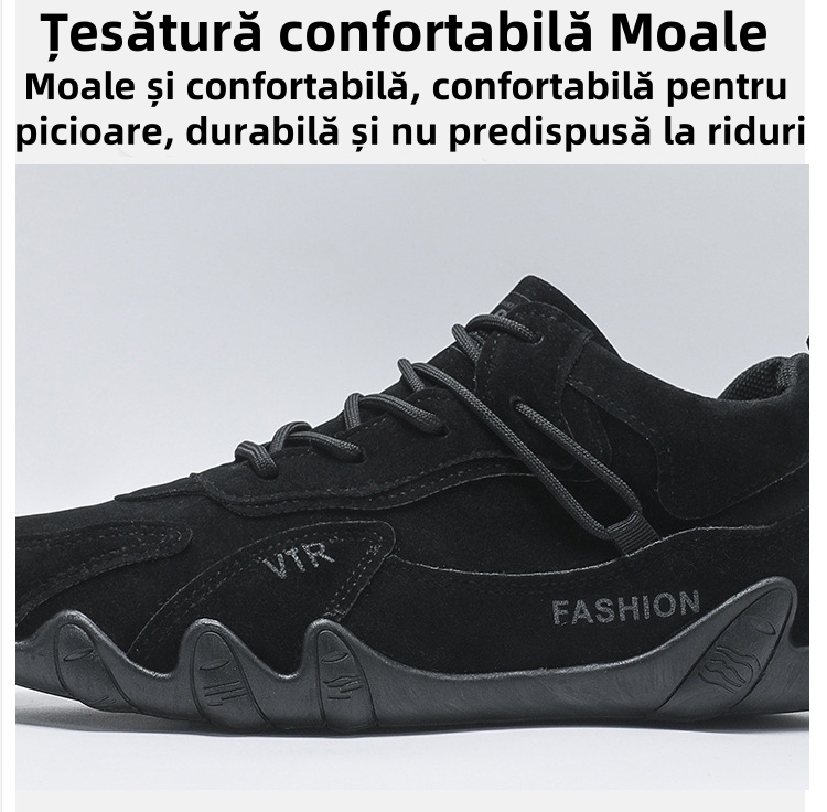 [⏰Timp limitat 50% reducere - de neratat] Pantofi ortopedici cu design ergonomic - piele de inalta calitate + cusaturi de mana 👞