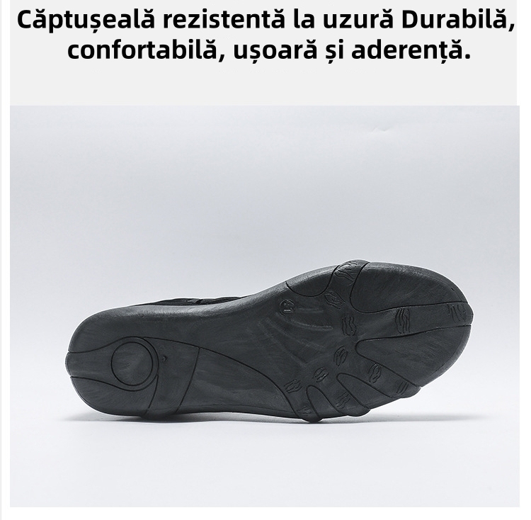 [⏰Timp limitat 50% reducere - de neratat] Pantofi ortopedici cu design ergonomic - piele de inalta calitate + cusaturi de mana 👞