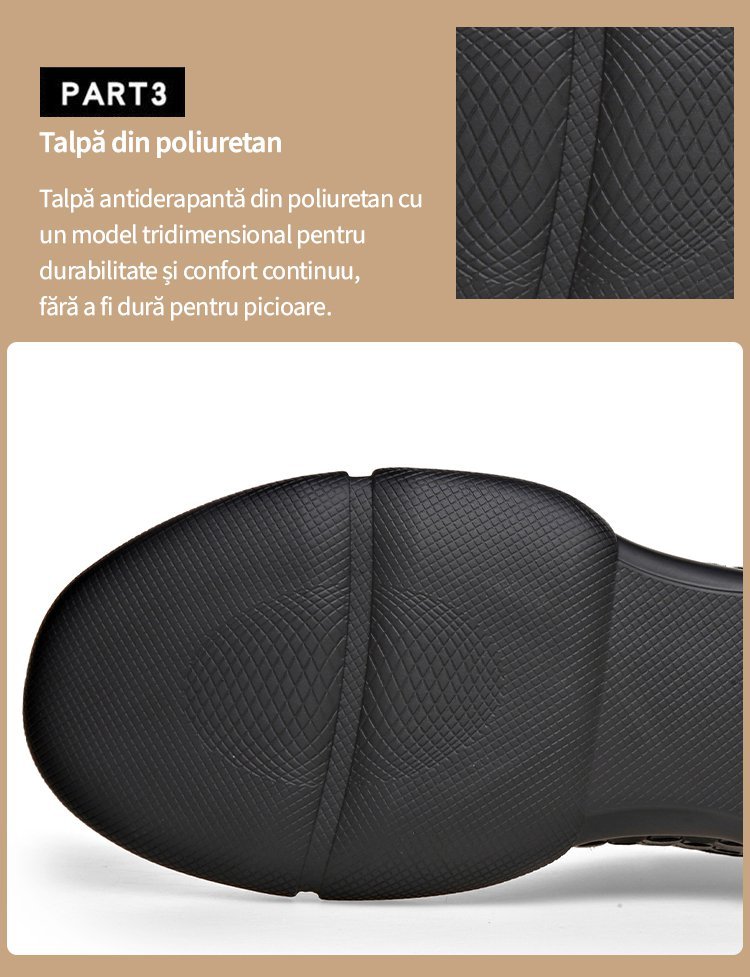 【🎁50% reducere astăzi - nu-l ratați】 Pantofi ortopedici cu design ergonomic - piele de înaltă calitate + cusături manual 👞