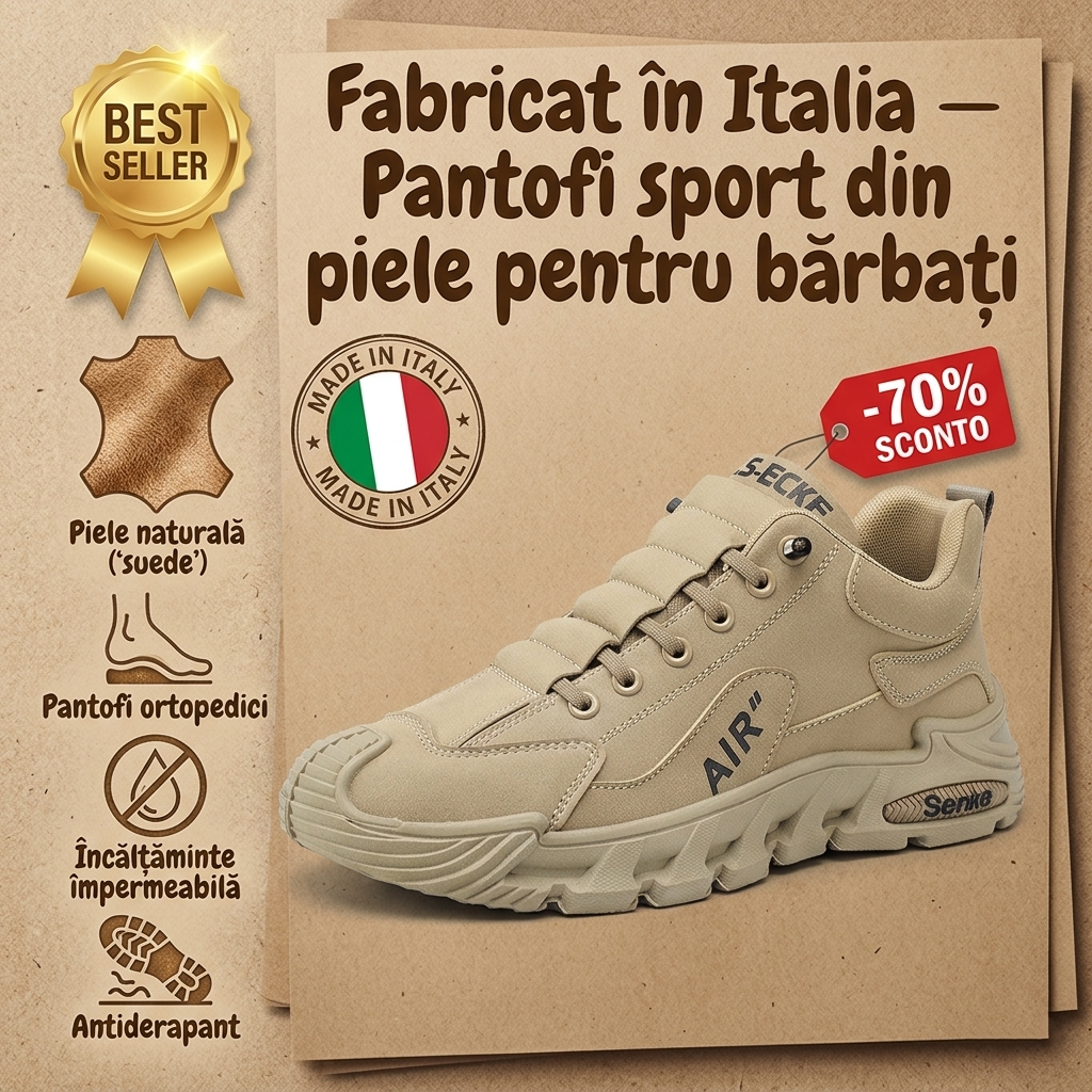 【⏰Reducere de 70% doar astăzi - Nu ratați】Ghete de drumeție ergonomice - ✅️Corectează postura la mers - Impermeabile și antiderapante 👞Piele italiană selectată