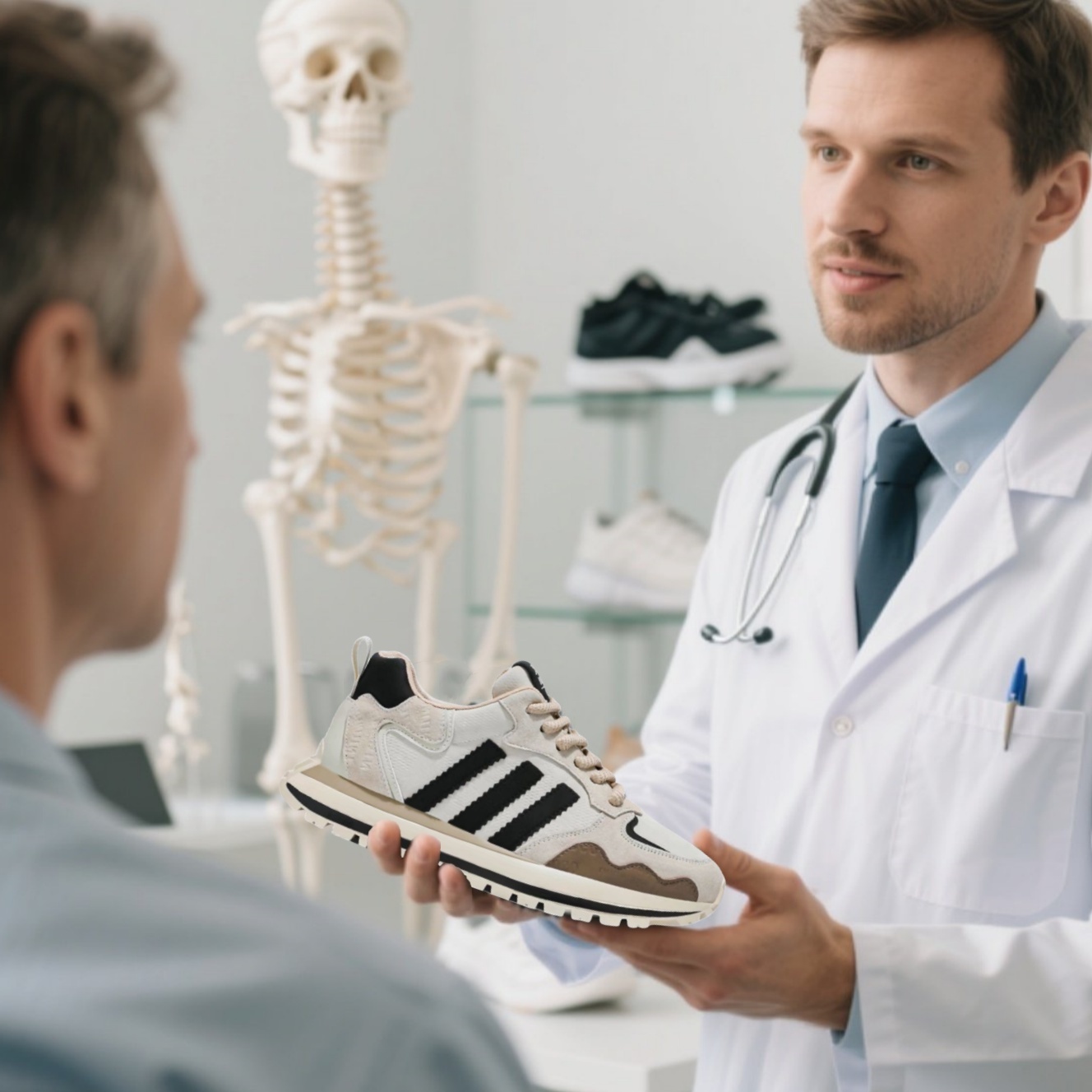 [⏰Desconto de 50% por tempo limitado - não perca] Sapatos ortopédicos com design ergonómico - camurça + pele premium + costura à mão 👞