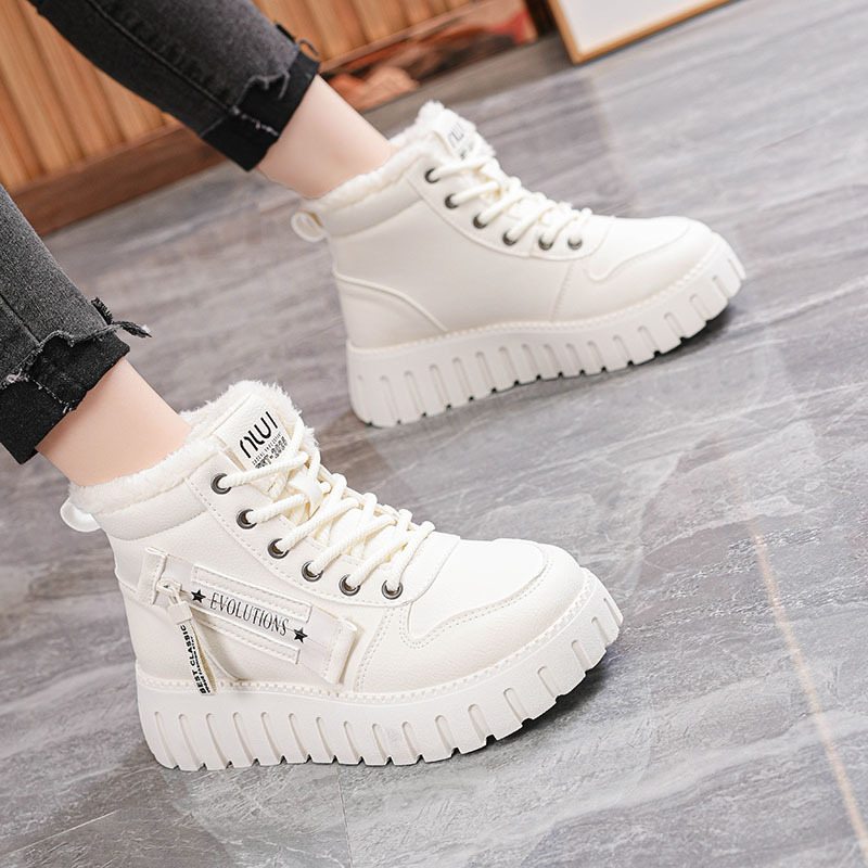 (🔥50% reducere astăzi - nu ratați această oportunitate) ⏰ - Martins căptușiți cu lână moale și confortabilă (suport pentru arc - facilitează mersul)