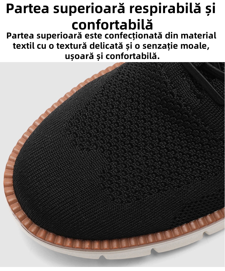 ⏰50% reducere astăzi, nu o ratați! Pantofi ortopedici ergonomici, stil britanic elegant, respirabili + cusuți manual