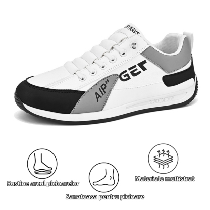 【🎁 Reducere de 50% astăzi - nu o ratați】 Pantofi ortopedici cu design ergonomic - piele de calitate + cusut manual 👞