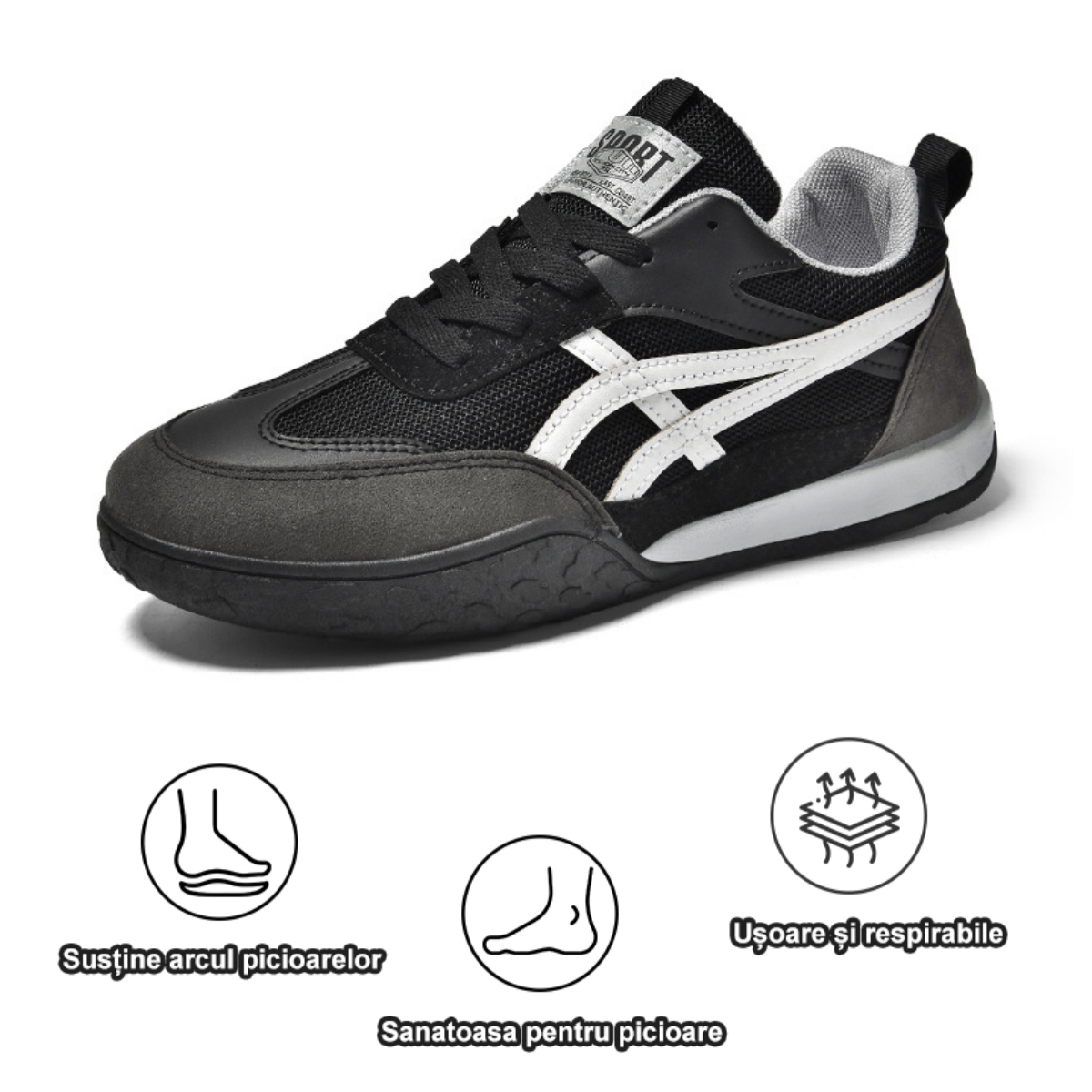 【🎁 Reducere de 50% astăzi - nu o ratați】 Pantofi ortopedici cu design ergonomic - piele de calitate + cusut manual 👞