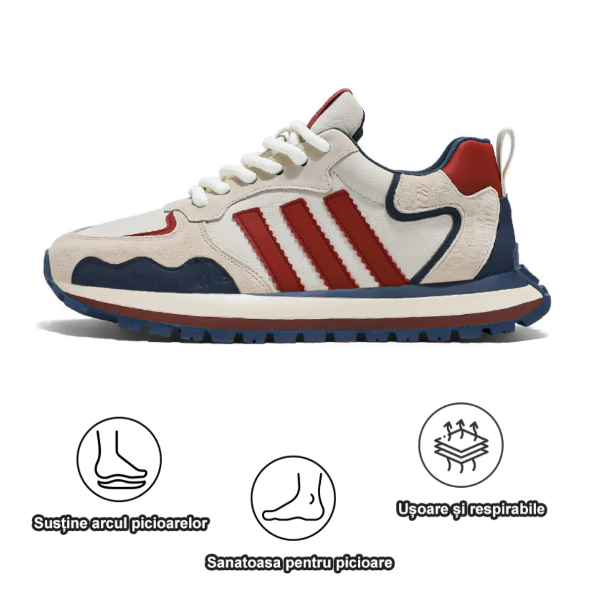 (🔥50% reducere în ultima zi - nu ratați) Pantofi ortopedici cu design ergonomic - puteți scăpa cu ușurință de durerile de picioare👞