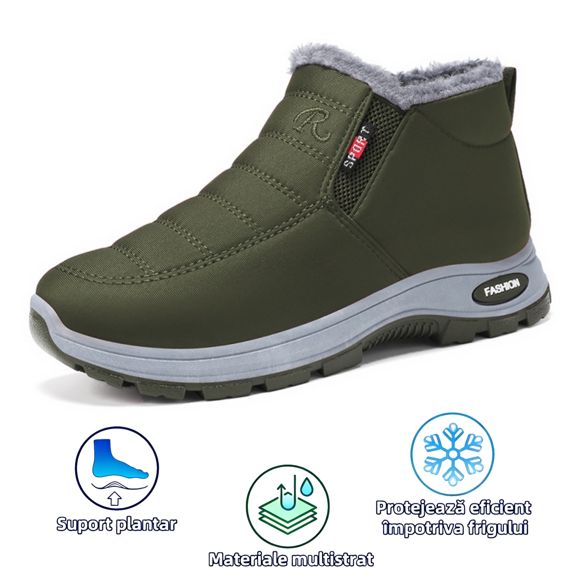 【❗️Ofertă specială de sfârșit de an - 70% reducere - Nu ratați】Ghete ergonomice din lână - ✅️Corectează postura la mers - Calde și rezistente, impermeabile și antiderapante👞