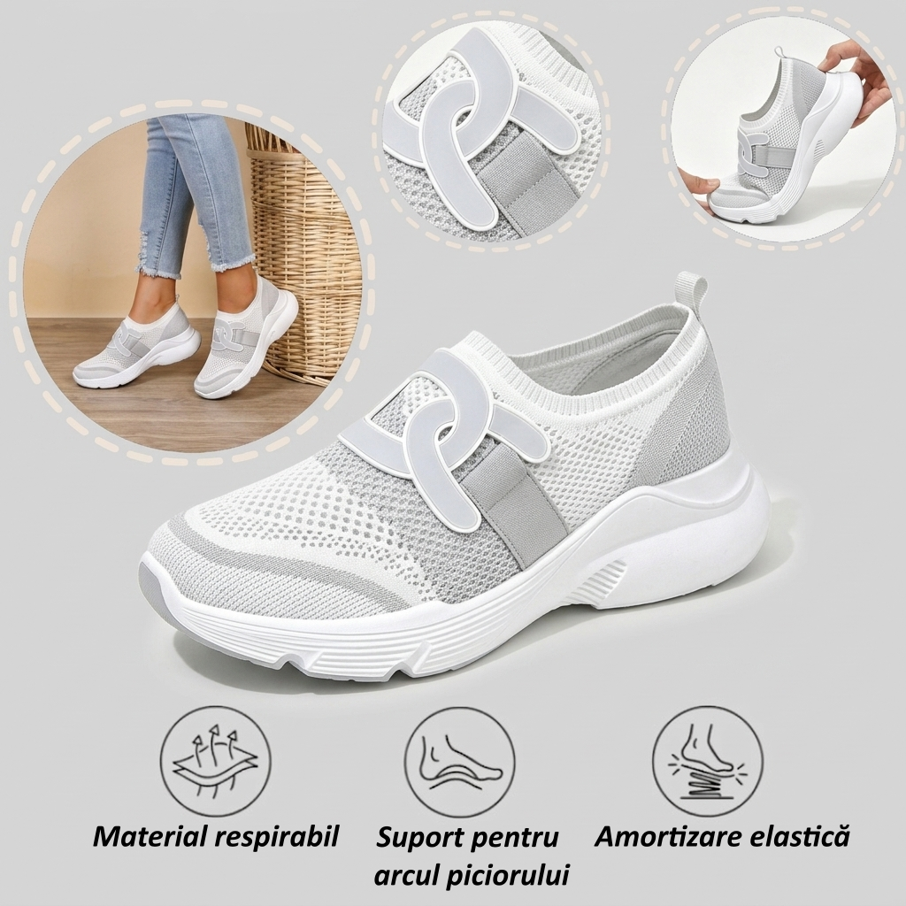 ⏰Ultima zi! Reducere 70% - Nu rata ocazia! ✅️Încălțăminte confortabilă pentru femei cu suport pentru bolta plantară - design ergonomic