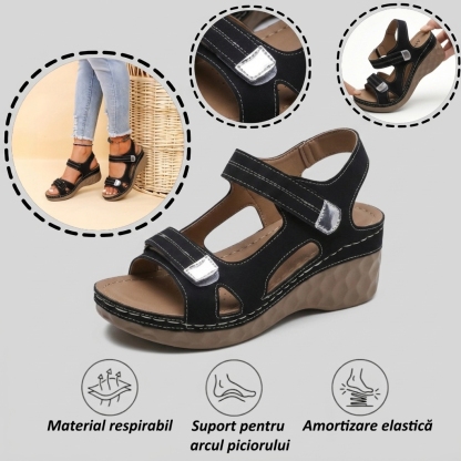 ⏰Ultima zi cu reducere de 70% - Nu rata ocazia!✅️Sandale confortabile cu suport pentru bolta plantară - Design ergonomic