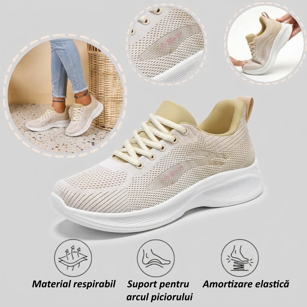⏰Ultima zi! Reducere 70% - Nu rata ocazia! ✅️Încălțăminte confortabilă pentru femei cu suport pentru bolta plantară - design ergonomic