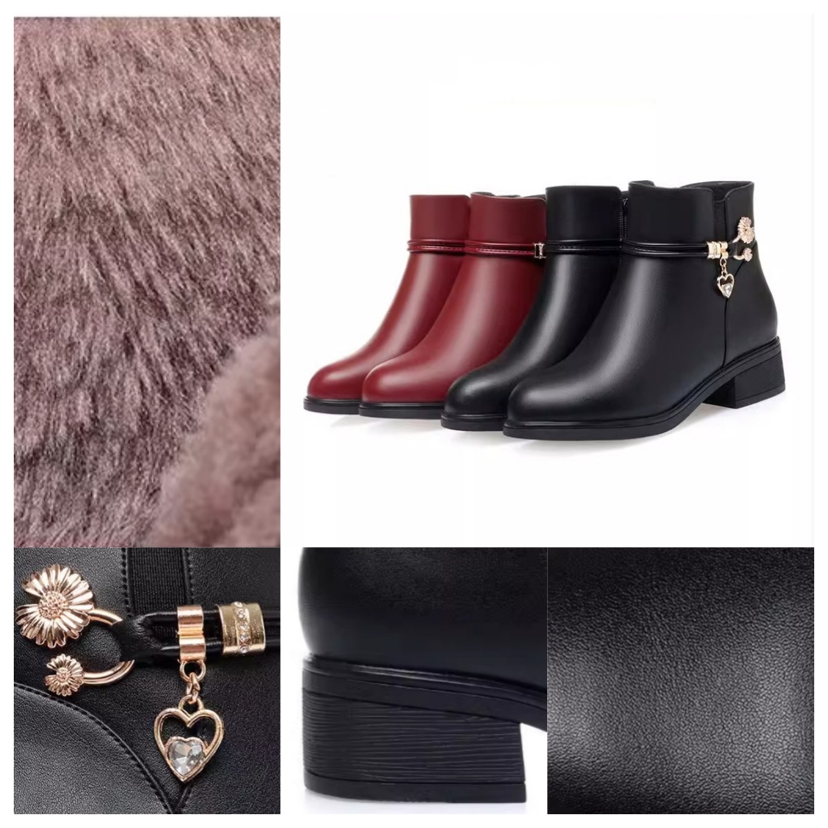 [🔥50% reducere astăzi - nu-l ratați]Pantofi din piele cu design ergonomic - căptușeală din lână de iarnă + cusătură manuală👞