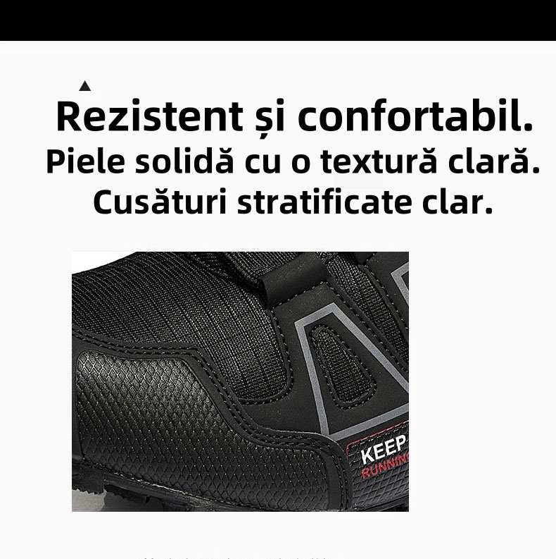 [⏰50% reducere astăzi - nu o ratați] Ghete de drumeție ergonomice - Piele premium + Cusute manual 👞