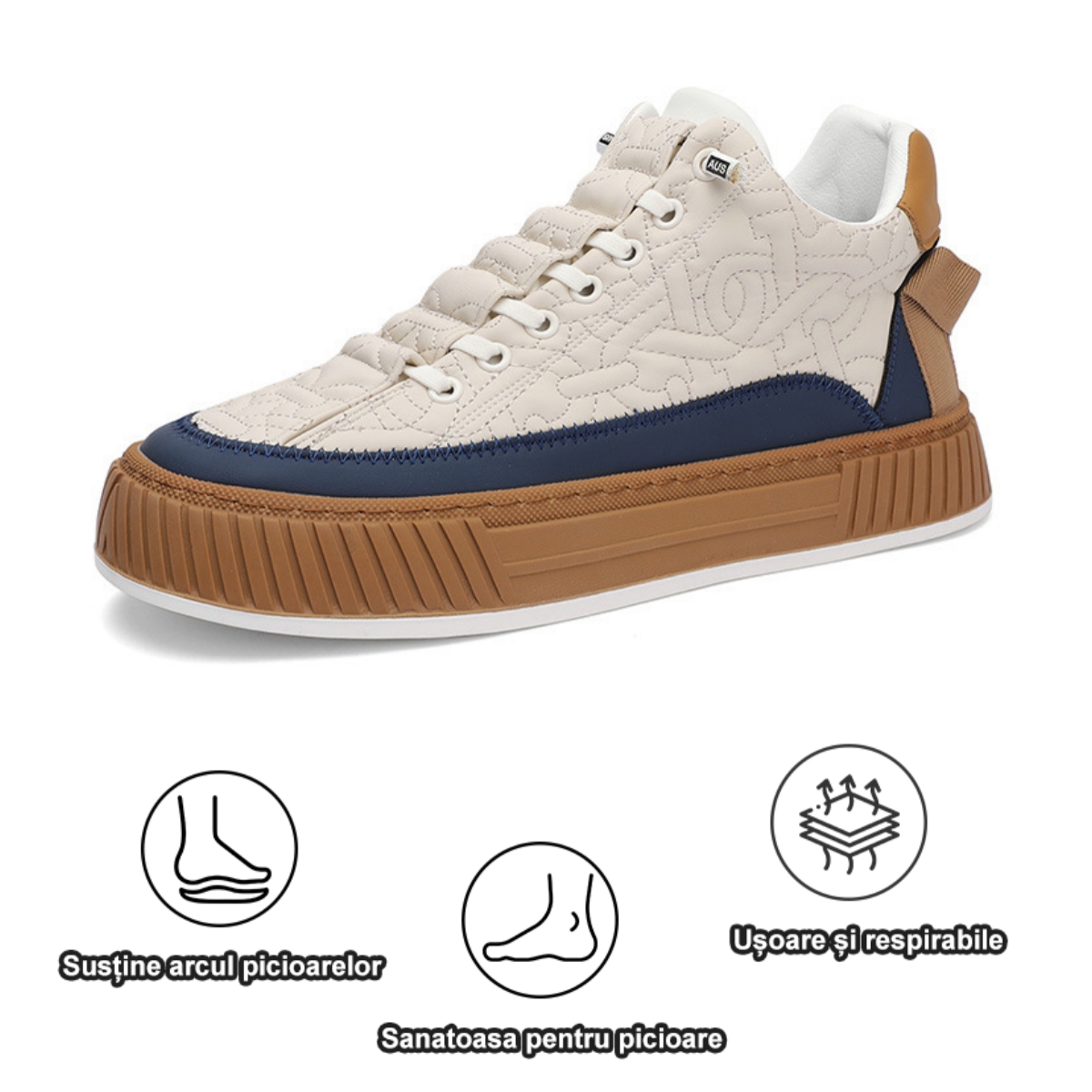 [🎁Ultima zi 50% reducere – nu-l ratați] Pantofi ortopedici cu design ergonomic – piele premium + cusătură manuală 👞