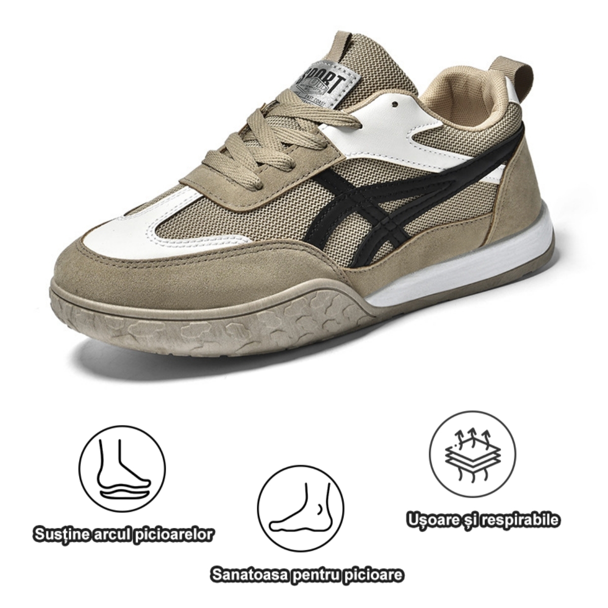 【🎁 Reducere de 50% astăzi - nu o ratați】 Pantofi ortopedici cu design ergonomic - piele de calitate + cusut manual 👞