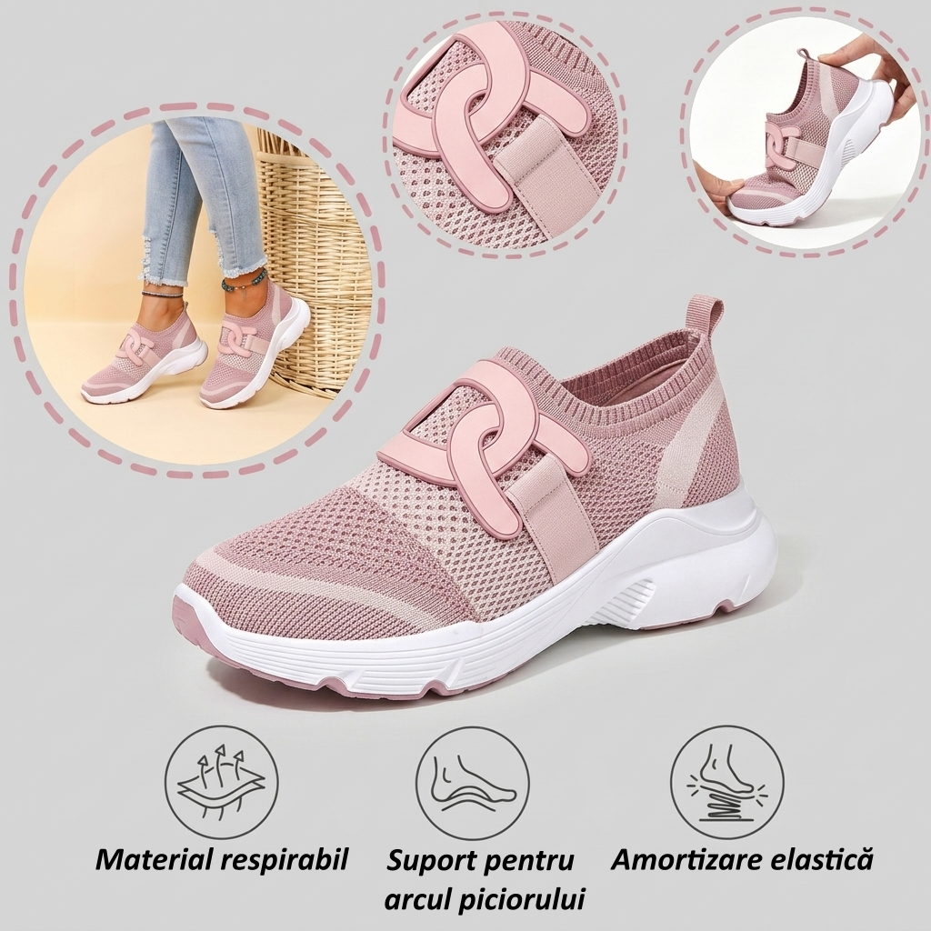⏰Ultima zi! Reducere 70% - Nu rata ocazia! ✅️Încălțăminte confortabilă pentru femei cu suport pentru bolta plantară - design ergonomic