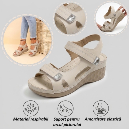 ⏰Ultima zi cu reducere de 70% - Nu rata ocazia!✅️Sandale confortabile cu suport pentru bolta plantară - Design ergonomic