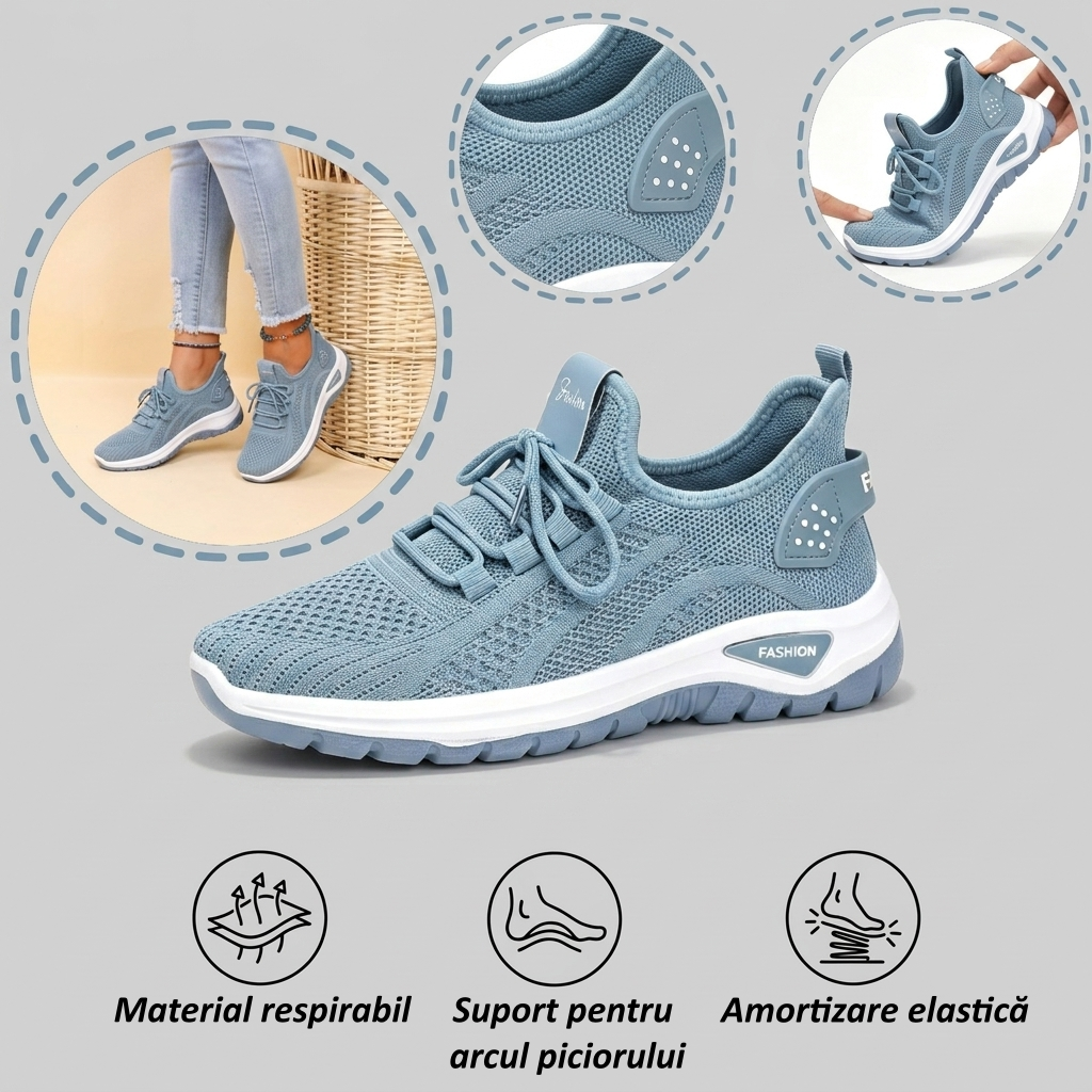 ⏰Ultima zi! Reducere 70% - Nu rata ocazia! ✅️Încălțăminte confortabilă pentru femei cu suport pentru bolta plantară - design ergonomic