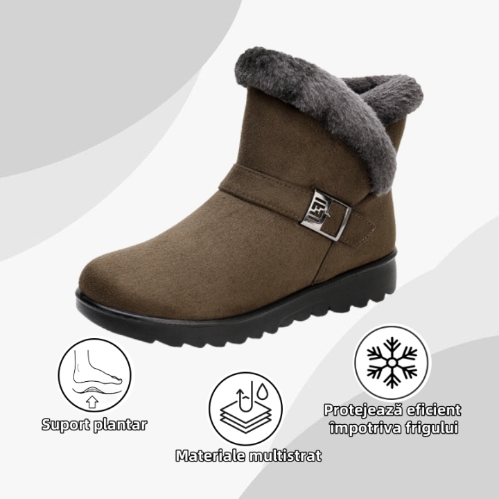 (🔥50% reducere astăzi - nu ratați această oportunitate) ⏰ - Pantofi din lână moi și confortabili (suport arcuit - facilitează mersul)