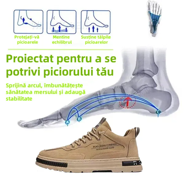🎁50% reducere la noile sosiri pentru o perioadă limitată - Se încheie în curând ⏰ Pantofi ortopedici respirabili - Ameliorează durerile de spate și de picioare - Design ergonomic