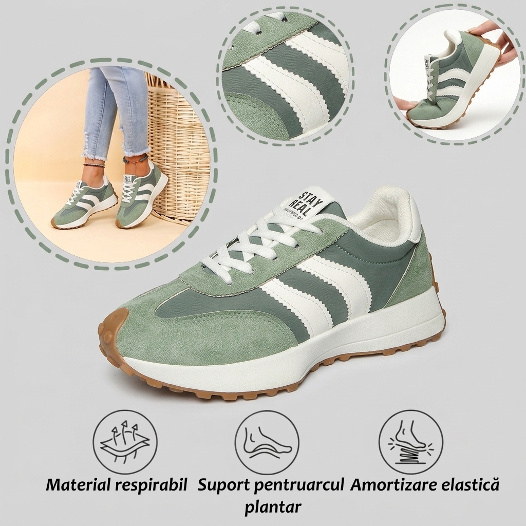 ⏰Ultima zi! Reducere 70% - Nu rata ocazia! ✅️Încălțăminte confortabilă pentru femei cu suport pentru bolta plantară - design ergonomic