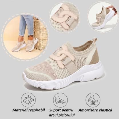 ⏰Ultima zi! Reducere 70% - Nu rata ocazia! ✅️Încălțăminte confortabilă pentru femei cu suport pentru bolta plantară - design ergonomic