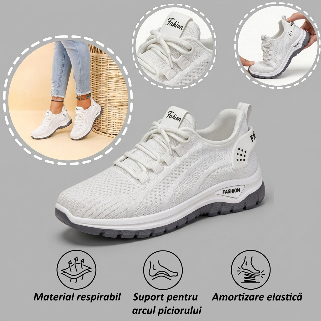 ⏰Ultima zi! Reducere 70% - Nu rata ocazia! ✅️Încălțăminte confortabilă pentru femei cu suport pentru bolta plantară - design ergonomic
