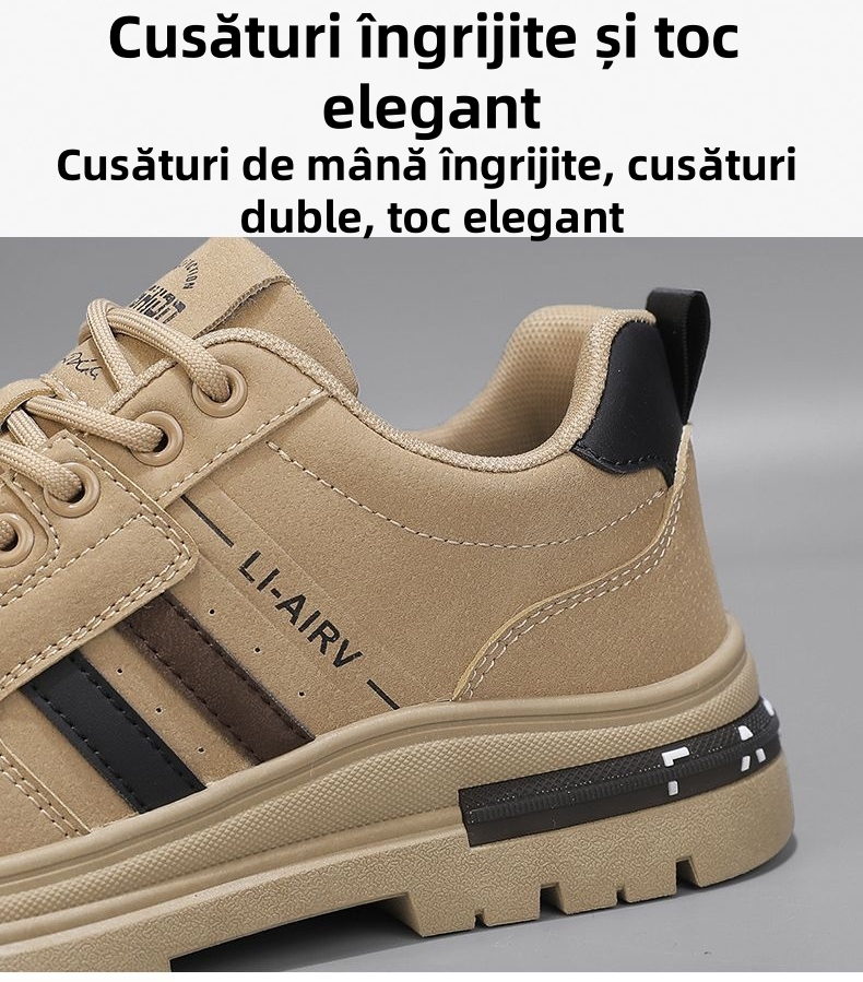 【🎁 Reducere de 50% astăzi - nu o ratați】 Pantofi ortopedici cu design ergonomic - piele de calitate + cusut manual 👞