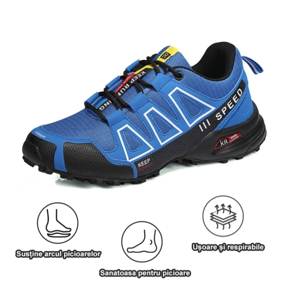 [⏰50% reducere astăzi - nu o ratați] Ghete de drumeție ergonomice - Piele premium + Cusute manual 👞