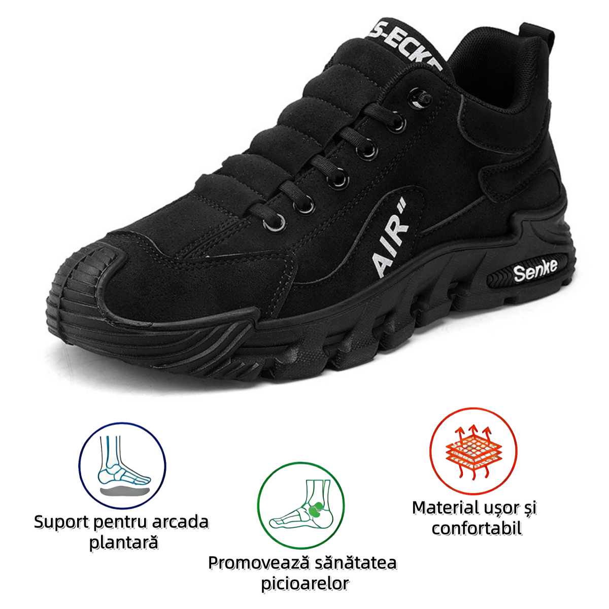 【🎄Reducere de Crăciun 70% - Nu ratați】Ghete de drumeție ergonomice - ✅️Corectează postura de mers - Impermeabile și antiderapante👞Fabricate din piele italiană selectată