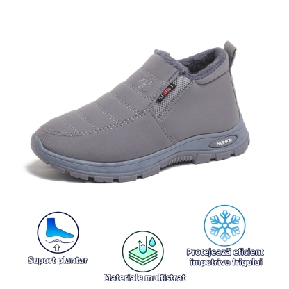 【❗️Ofertă specială de sfârșit de an - 70% reducere - Nu ratați】Ghete ergonomice din lână - ✅️Corectează postura la mers - Calde și rezistente, impermeabile și antiderapante👞