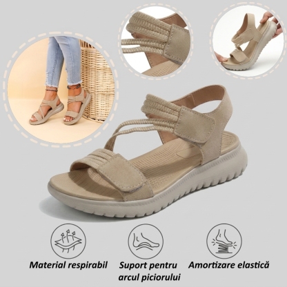 ⏰Ultima zi cu reducere de 70% - Nu rata ocazia!✅️Sandale confortabile cu suport pentru bolta plantară - Design ergonomic