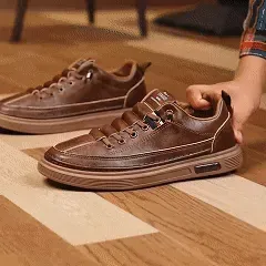 【🎁 70% reducere astăzi - Nu ratați!】Pantofi ortopedici din piele naturală, cu design ergonomic👞 - Ameliorează eficient durerile de picioare și fasciita plantară. Potriviti pentru plimbări lungi✅️