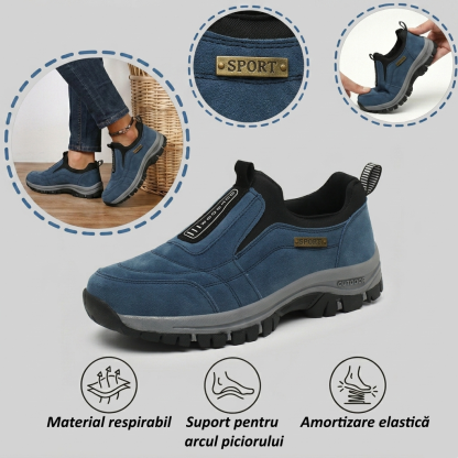🔷70% reducere astăzi - Nu ratați! ⬛Pantofi ortopedici din piele întoarsă recent concepuți, moi, confortabili, impermeabili și antiderapanți 🦶 Ameliorează durerile de picioare