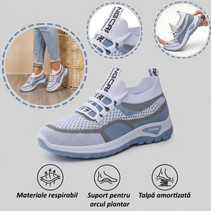 【🎁Ultima zi pentru o reducere de 70%, nu ratați!】Încălțăminte ortopedică ergonomică cu suport pentru arcul plantar✅️, care face mersul fără durere👞