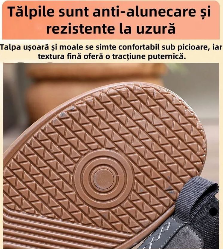 [🔥50% reducere astăzi - nu-l ratați] Pantofi ortopedici cu design ergonomic - căptușeală din lână de iarnă + cusătură manuală👞