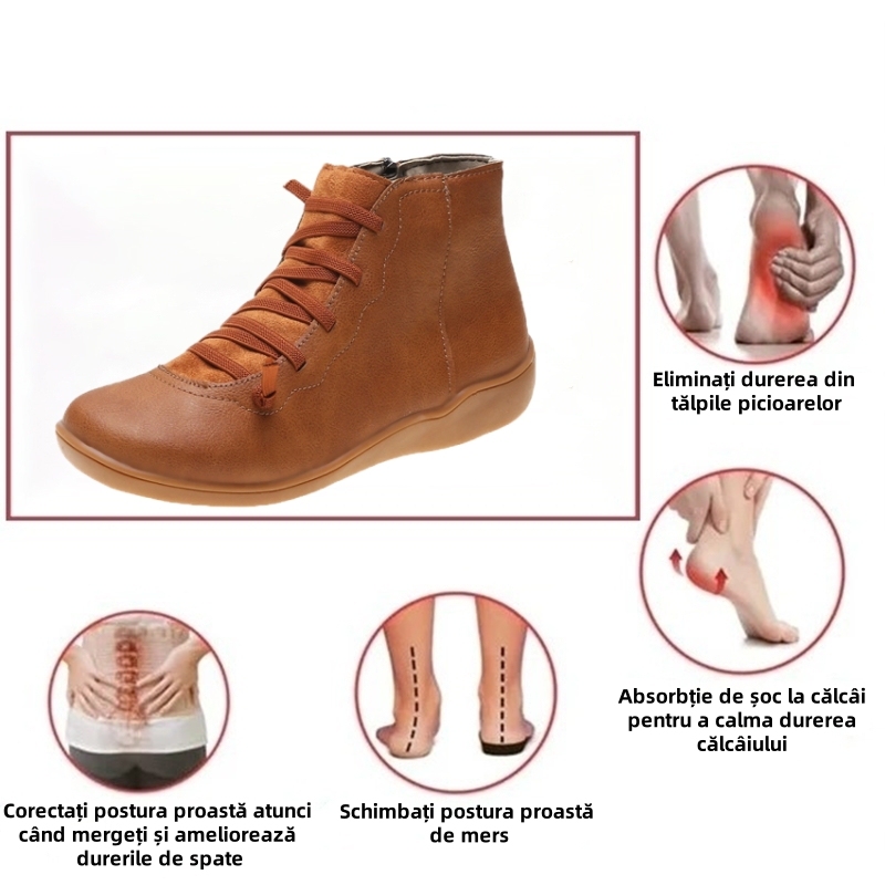 (🔥50% reducere azi - nu ratați această oportunitate) ⏰ - Pantofi de lână moale și confortabili (suport pentru arc - facilitează mersul)
