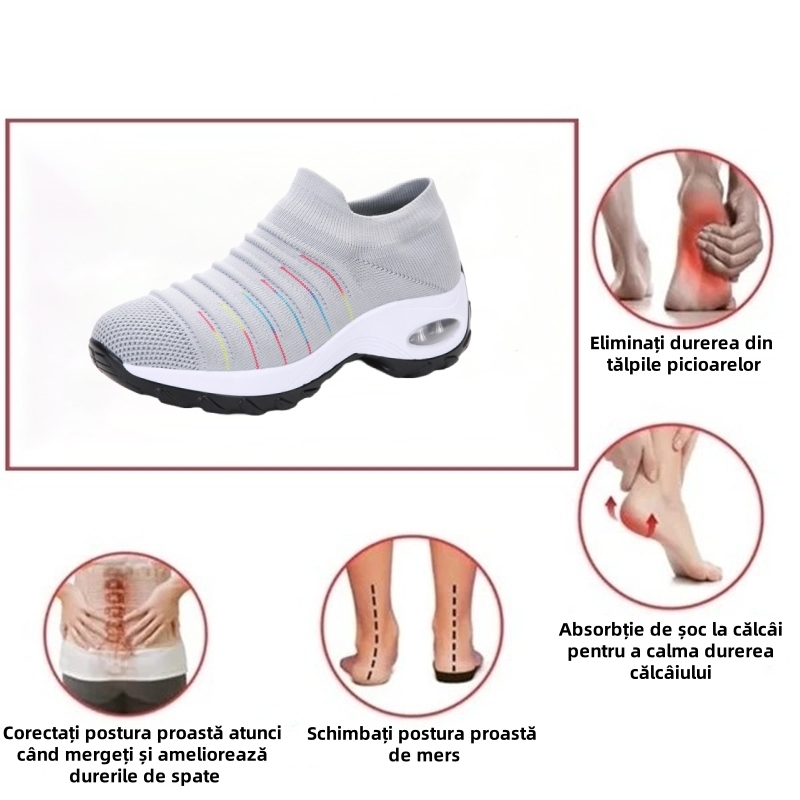 (🔥50% reducere în ultima zi - nu ratați) Pantofi ortopedici cu design ergonomic - puteți scăpa cu ușurință de durerile de picioare👞