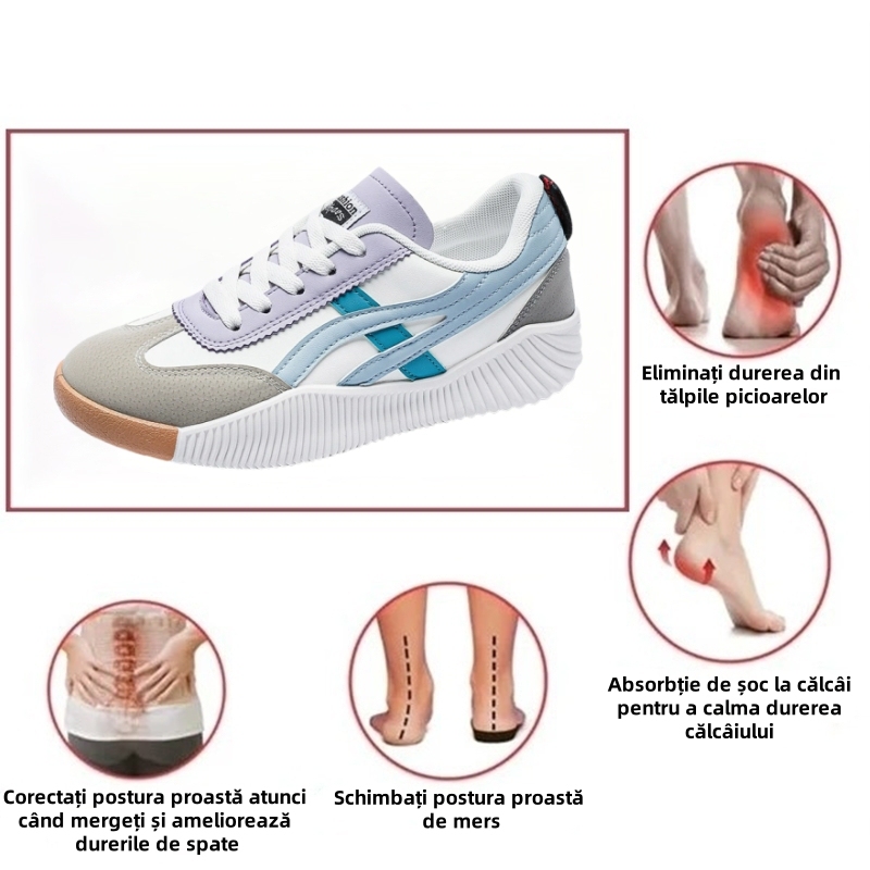 【🎁 Reducere de 50% astăzi - nu o ratați】 Pantofi ortopedici cu design ergonomic - piele de calitate + cusut manual 👞