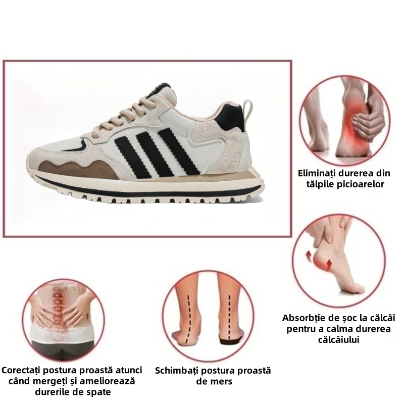 (🔥50% reducere în ultima zi - nu ratați) Pantofi ortopedici cu design ergonomic - puteți scăpa cu ușurință de durerile de picioare👞
