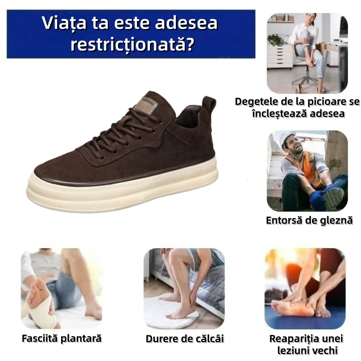 ⏰Ultima zi, reducere 70% -nu rata ocazia! ✅️Încălțăminte confortabilă de mers pe jos cu suport pentru bolta plantară - design ergonomic