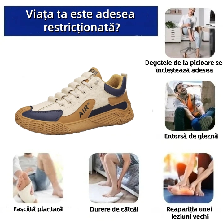 【⏰Oferta de astăzi la jumătate de preț - Nu ratați】 Bocanci ergonomici pentru drumeții - ✅️ Corectează postura de mers - Piele italiană de calitate superioară - Fabricați manual