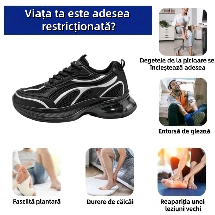 ⏰Ultima zi, reducere de 70% - nu ratați! ✅️Pantofi sport confortabili cu suport pentru bolta plantară - design ergonomic