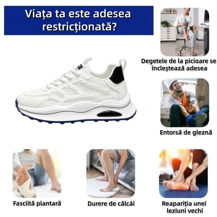 ⏰Ultima zi, reducere de 70% - nu ratați! ✅️Pantofi sport confortabili cu suport pentru bolta plantară - design ergonomic