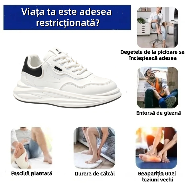 ⏰Ultima zi, reducere de 70% - nu ratați! ✅️Pantofi sport confortabili cu suport pentru bolta plantară - design ergonomic
