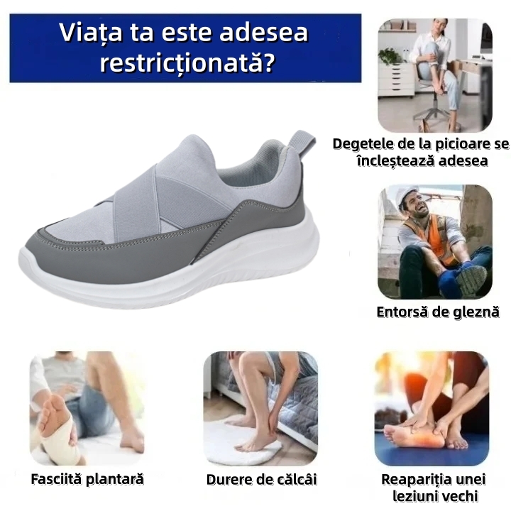 ⏰Ultima zi cu reducere de 70% - Nu rata ocazia!✅️Sandale confortabile cu suport pentru bolta plantară - Design ergonomic