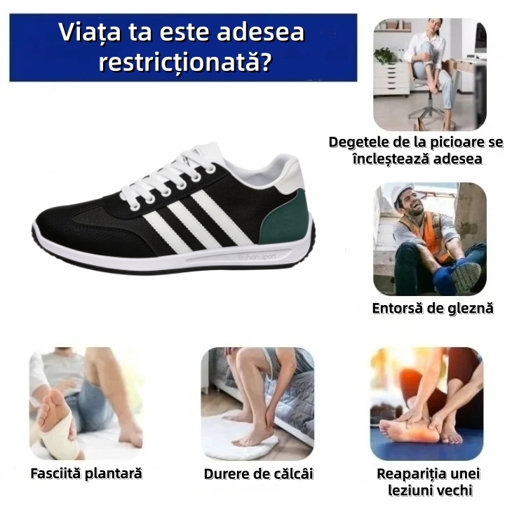 ⏰Ultima zi, reducere de 70% - nu ratați! ✅️Pantofi sport confortabili cu suport pentru bolta plantară - design ergonomic