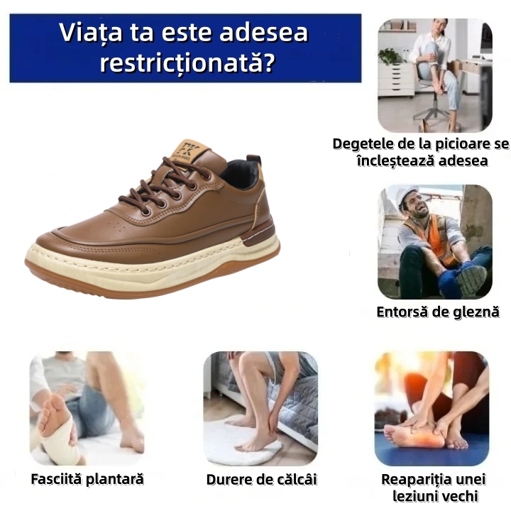 【⏰50% Reducere Astăzi - Nu Ratați】Ghete Ergonomice de Drumeție - ✅️Corectează Postura la Mers - O combinație de tehnologie ortopedică germană și măiestrie italiană🐂