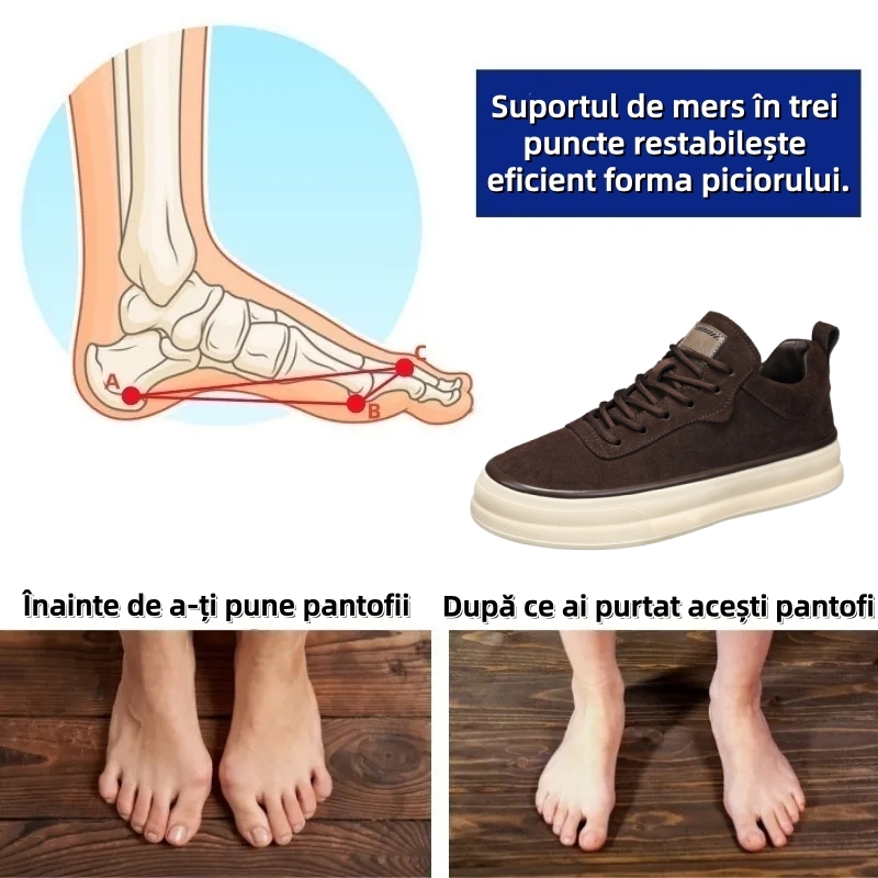 ⏰Ultima zi, reducere 70% -nu rata ocazia! ✅️Încălțăminte confortabilă de mers pe jos cu suport pentru bolta plantară - design ergonomic
