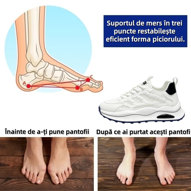 ⏰Ultima zi, reducere de 70% - nu ratați! ✅️Pantofi sport confortabili cu suport pentru bolta plantară - design ergonomic