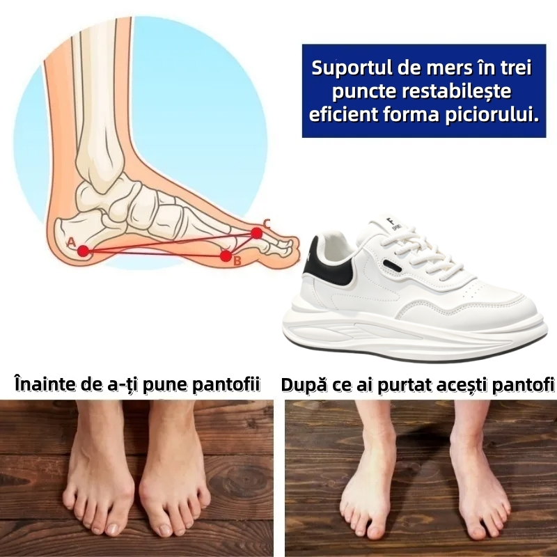 ⏰Ultima zi, reducere de 70% - nu ratați! ✅️Pantofi sport confortabili cu suport pentru bolta plantară - design ergonomic